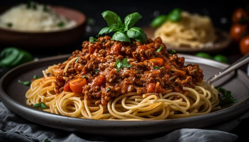 vegan spaghetti bolognese
